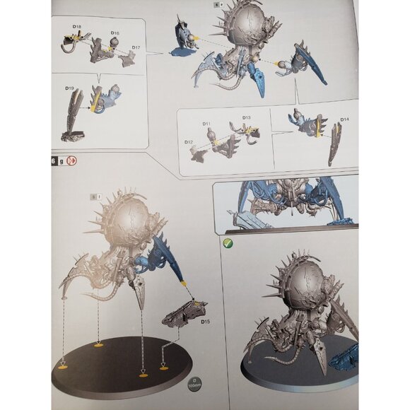 Warhammer 40k Chaos Space Marine Bits Warpforged Venomcrawler - Picture 9 of 9